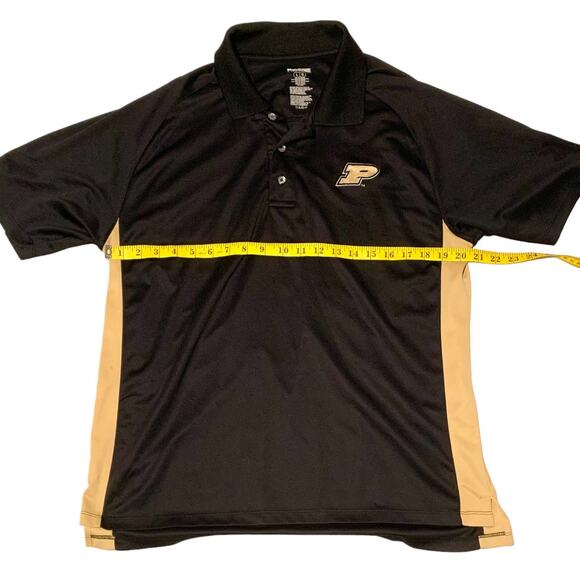 Men's Size L PURDUE Polo Golf Shirt PRO EDGE by KNIGHTS APPAREL Embroidered - Picture 3 of 8